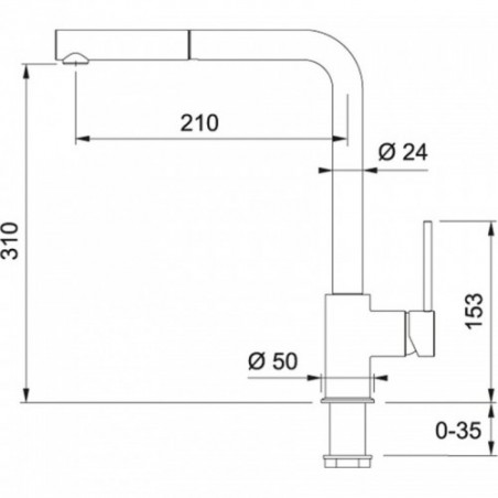 Sirius Shower White