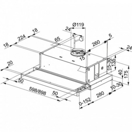 Flexa FTC 612 XS Inox